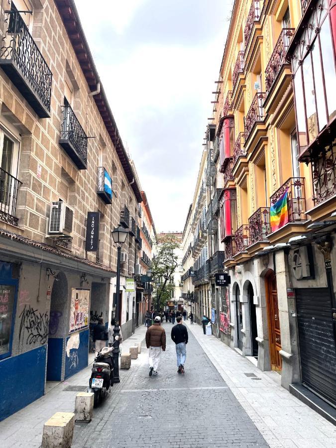 Apartamento Exterior Con Balcon En El Corazon De Chueca, Gran Via Madrid Eksteriør bilde