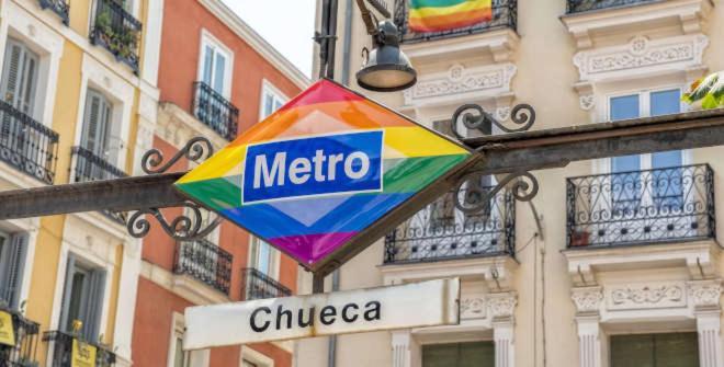 Apartamento Exterior Con Balcon En El Corazon De Chueca, Gran Via Madrid Eksteriør bilde